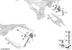 Датчик регулировки угла наклона фар