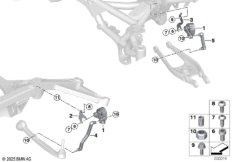 Датчик регулировки угла наклона фар