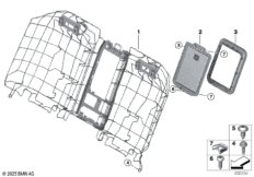 Каркас подушки базового сиденья Зд