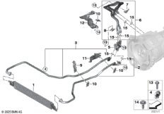 Радиатор охл.масла КПП/трубопр.масл.рад.