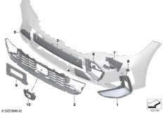 Облицовка M, декор.элементы Пд