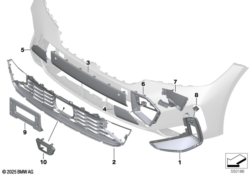 G20N Накладка Л Бок