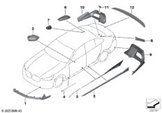 Аэродинам.принадлежности M Performance