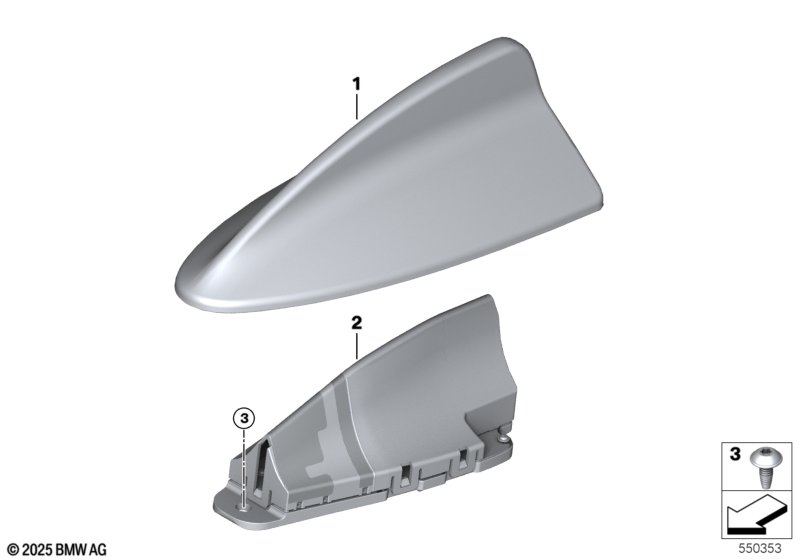 Детали антенны на крыше