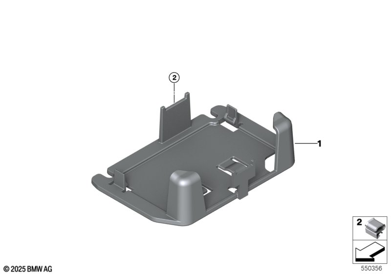 Кронштейн ЭБУ DWA