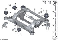 Балка заднего моста BEV