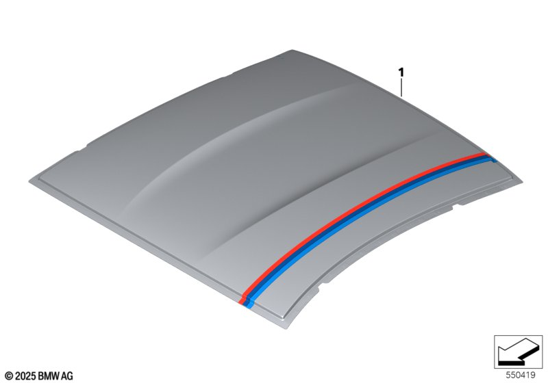 Крыша карбоновая Individual, KA621