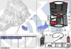 К-т для замены масла в раздат. коробке