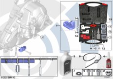 К-т для замены масла в раздат. коробке