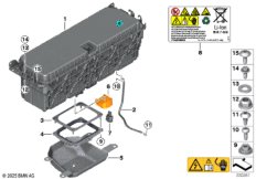 Высоковольтный аккумуляторный блок