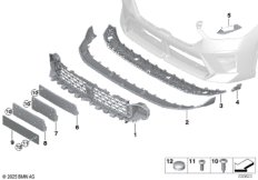 Облицовка M, декор.элементы Пд