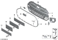Облицовка аэродинам.к-та декор.эл-ты Пд