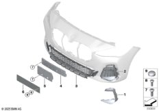 Облицовка M, декор.элементы Пд