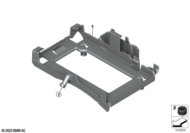 Кронштейн ЭБУ Telematik