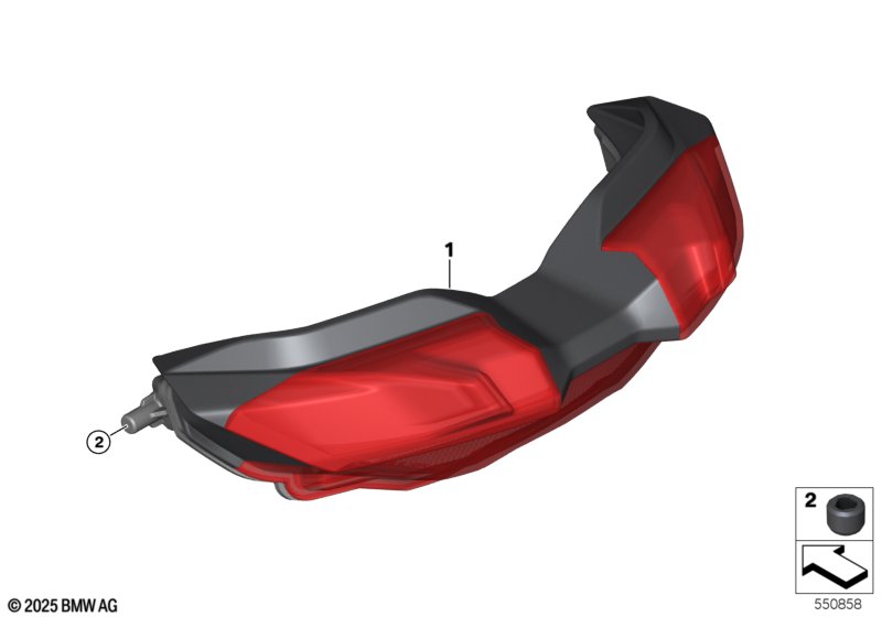 Светодиодный блок задних фонарей