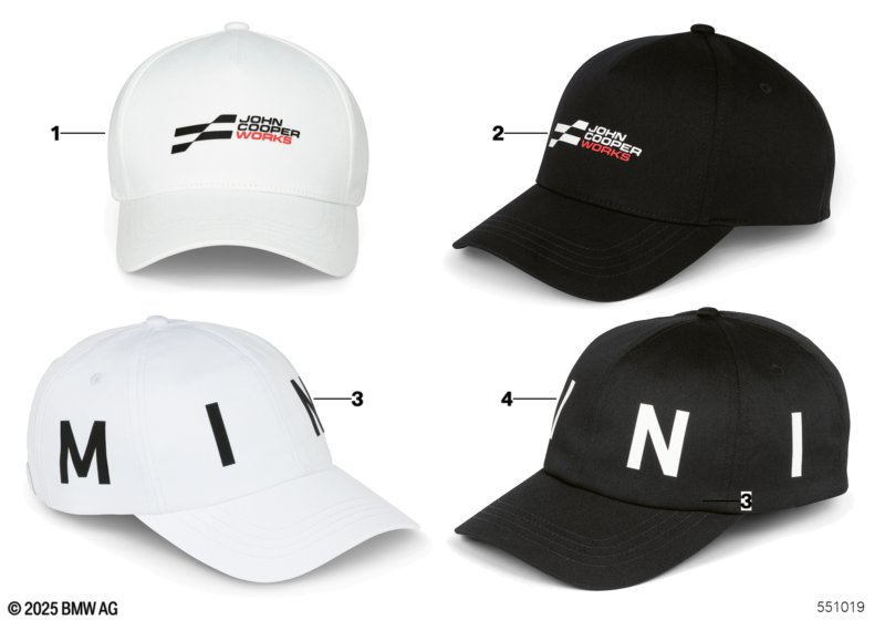 MINI JCW Caps 25/27