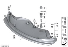 Передний спойлер