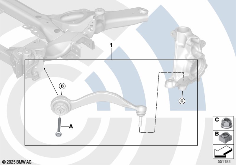 Монтажный комплект тяги
