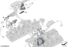 Элементы крепления жгута проводов