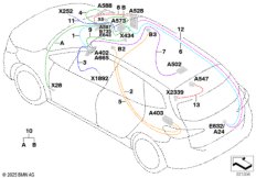 Рем.кабель осн.жгута проводов экранир.