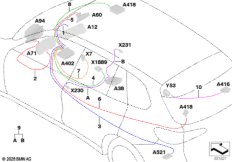 Рем.кабель основного жгута проводов HSD