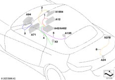 Рем.кабель основного жгута проводов HSD