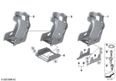 Сиденье гоночного автомобиля