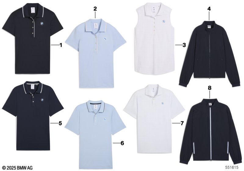 BMW Golf Kollektion 2025 I