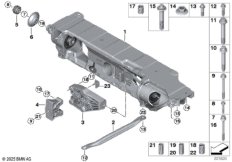 Подвеска двигателя, задний мост