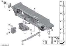 Подвеска двигателя, задний мост
