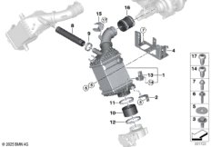 Охладитель наддувочного воздуха
