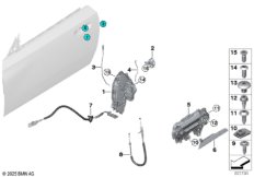 Система замков передней двери