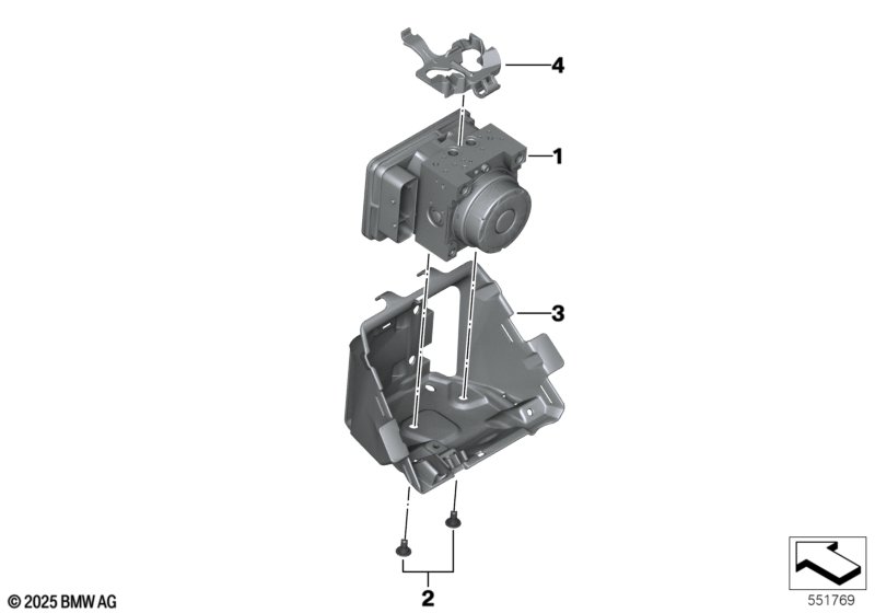 Модулятор давления ABS