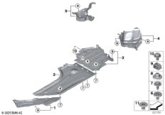 Облицовка днища кузова
