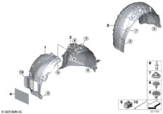 Защитный кожух колесной ниши
