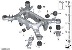 балка заднего моста