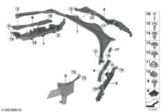 Дополнительные элементы моторного отсека