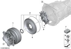 GA8HP60 гидротрансформ.крут.мом./упл.эл