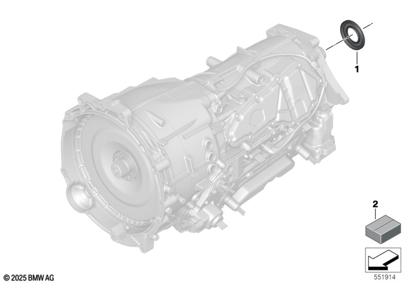 Отбор мощности полного привода GA8HP60X