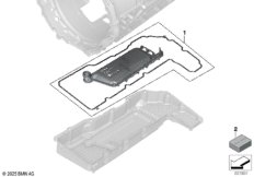 Масляный фильтр/уплотнение 8PH100XPH