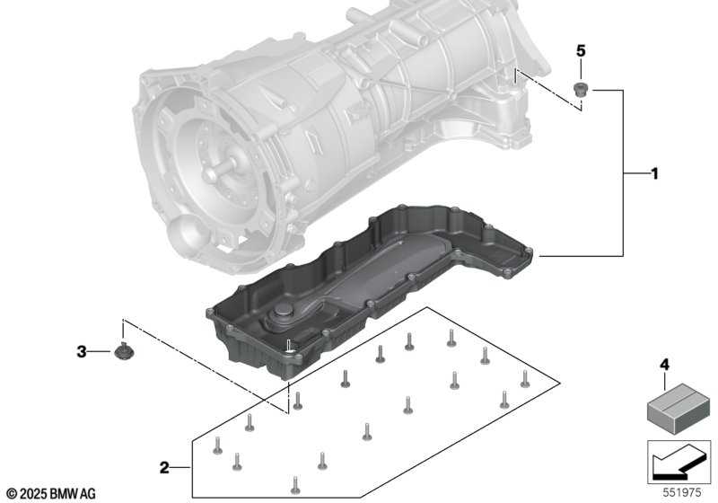 Масляный картер GA8HP60-MH-XMH