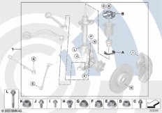 Ремкомплект верхней опоры амор.стойки Пд