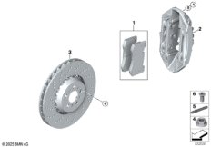 Диск тормозного механизма перед.колеса