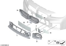 Облицовка M, декор.элементы Пд