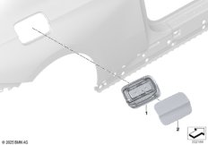 Заслонка заливного отверстия