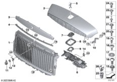Решетка радиатора / фигура на капоте