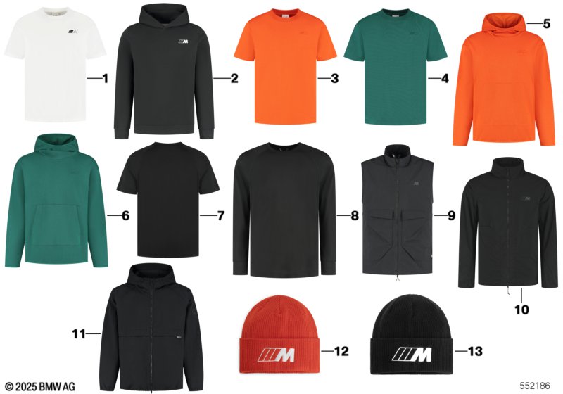 BMW M Lifestyle Kollektion A/W 2025