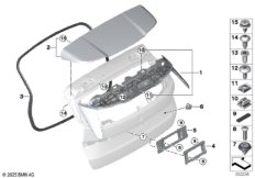 Багажная дверь, дополнительные элементы