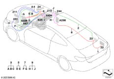 Кабель питания, основной жгут проводов