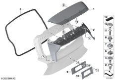 Багажная дверь, дополнительные элементы